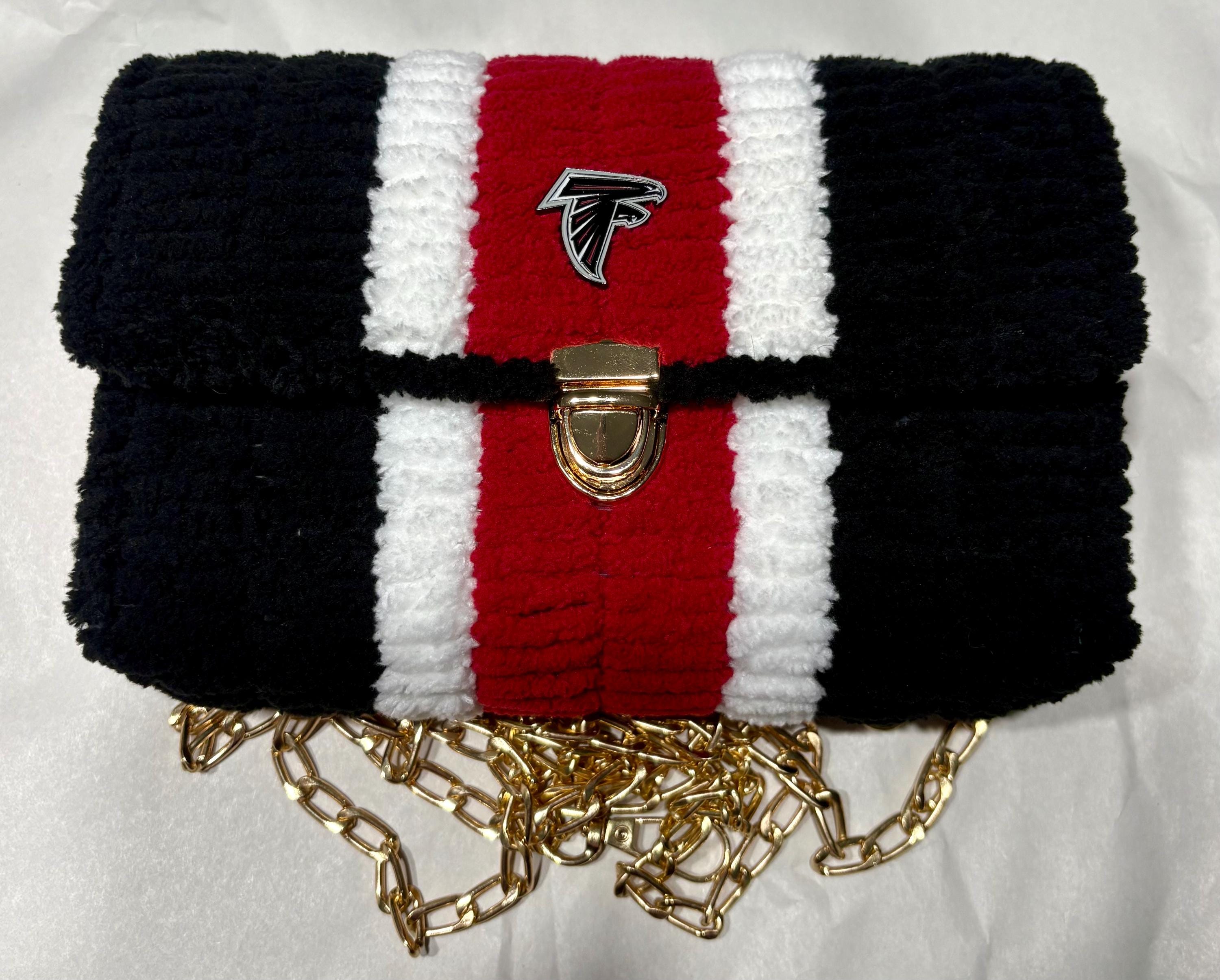 Atlanta Falcons Crossbody Purse, Game day ready! Handmade