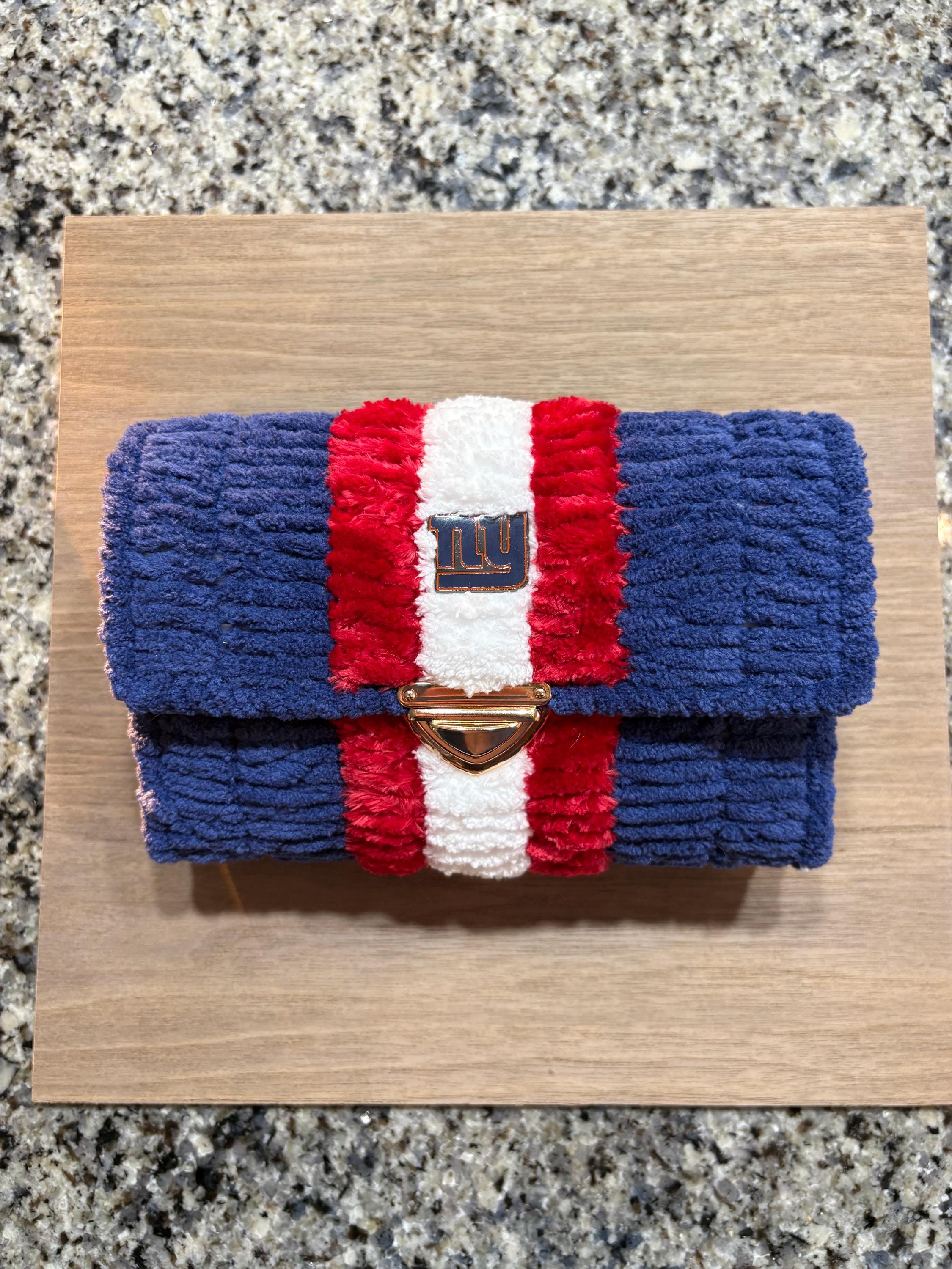 New York Giants themed crossbody bag