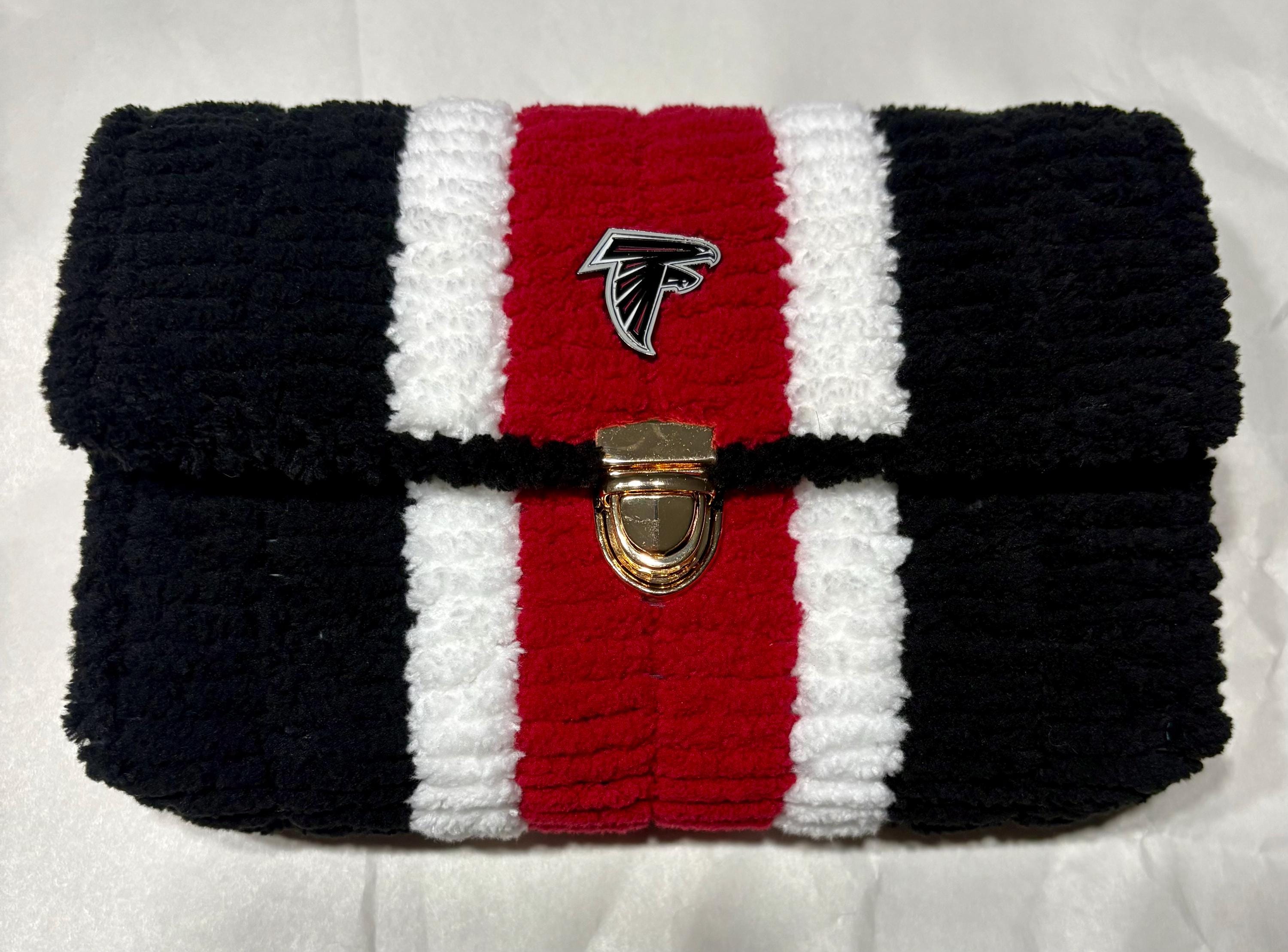 Atlanta Falcons Crossbody Purse, Game day ready! Handmade