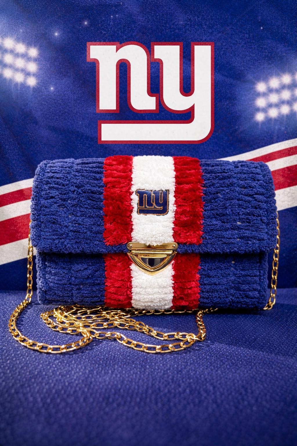 New York Giants themed crossbody bag