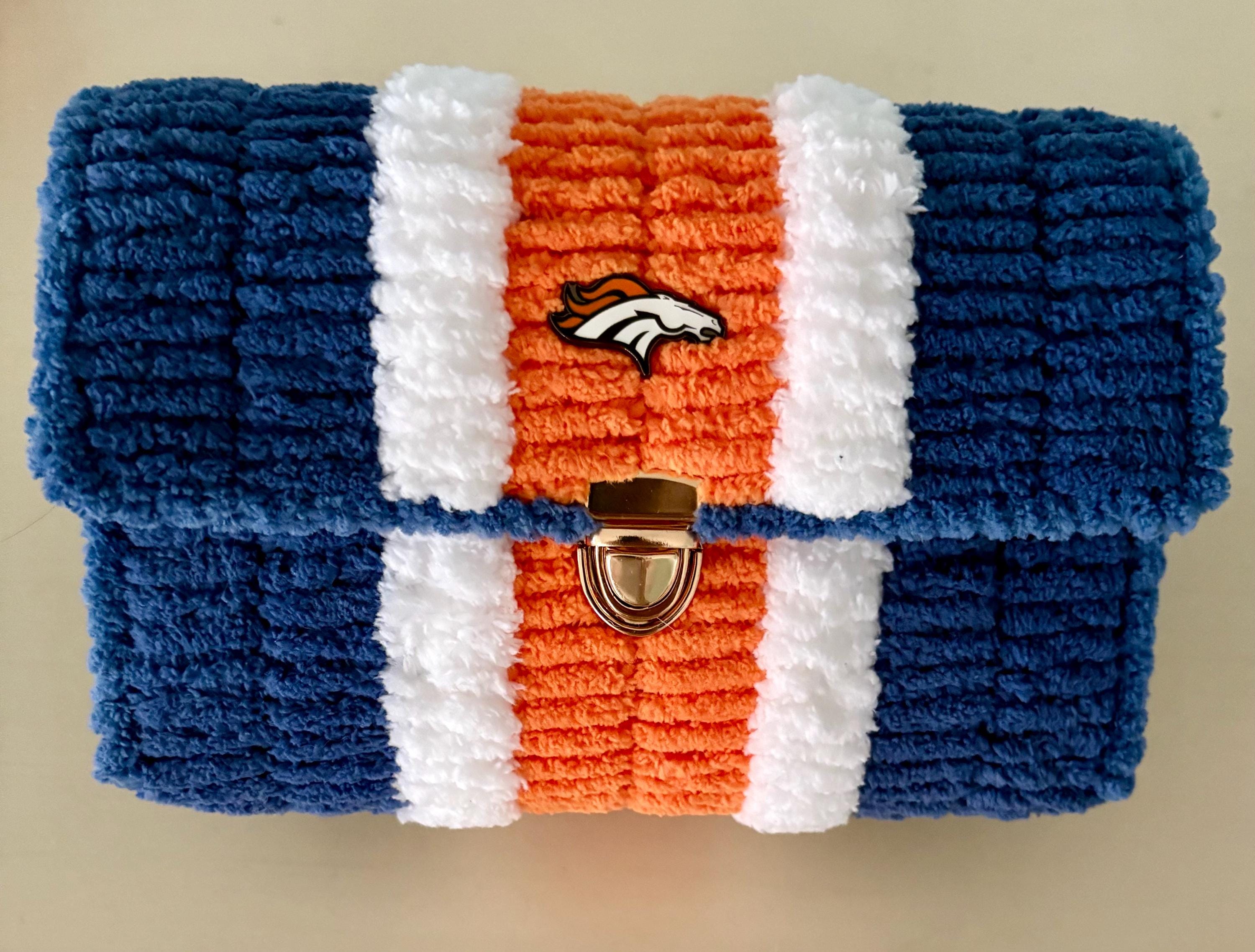 Denver Broncos Crossbody Purse – Game Day Style! Handmade