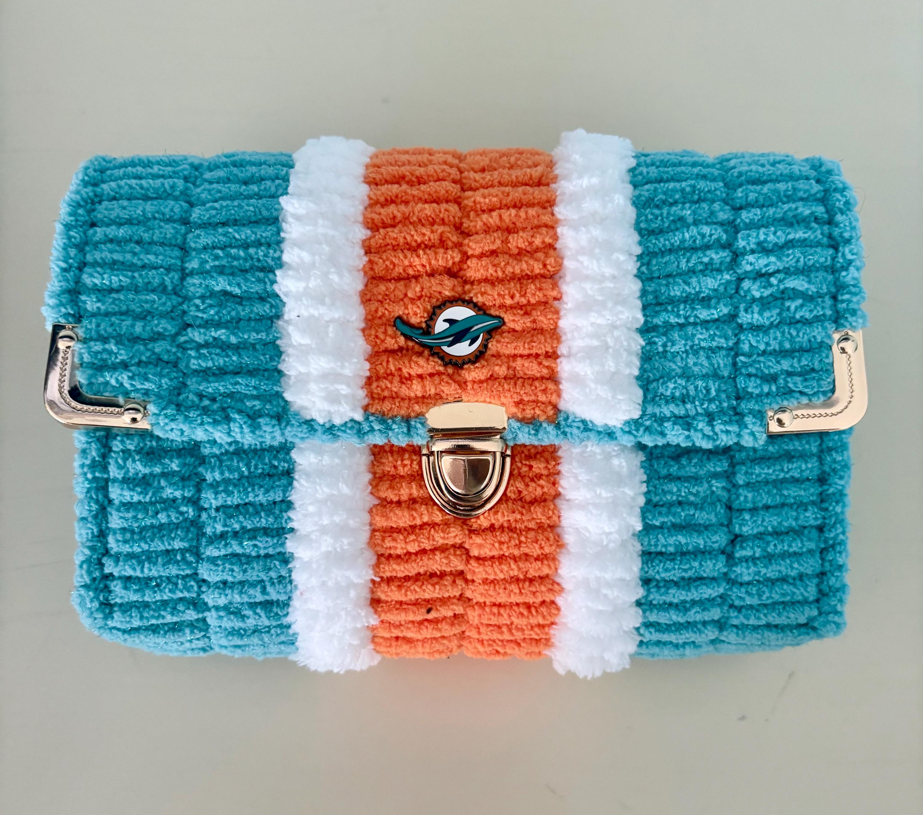 Miami Dolphins Crossbody Purse - Game Day ready