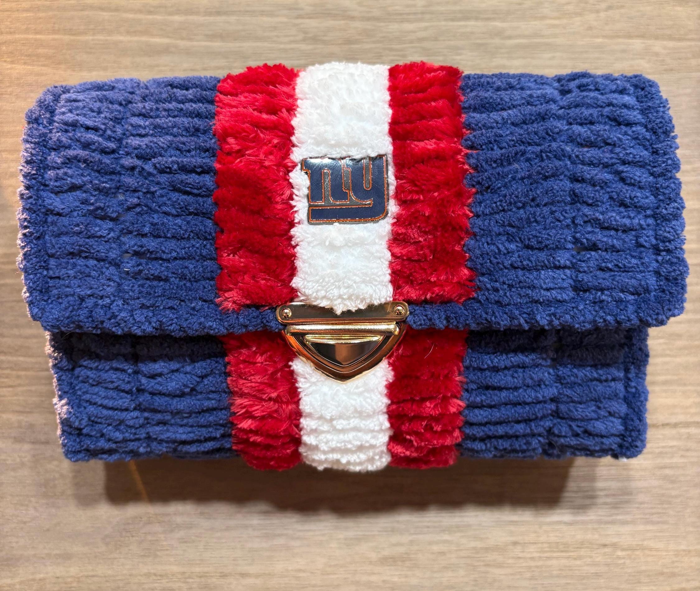 New York Giants themed crossbody bag