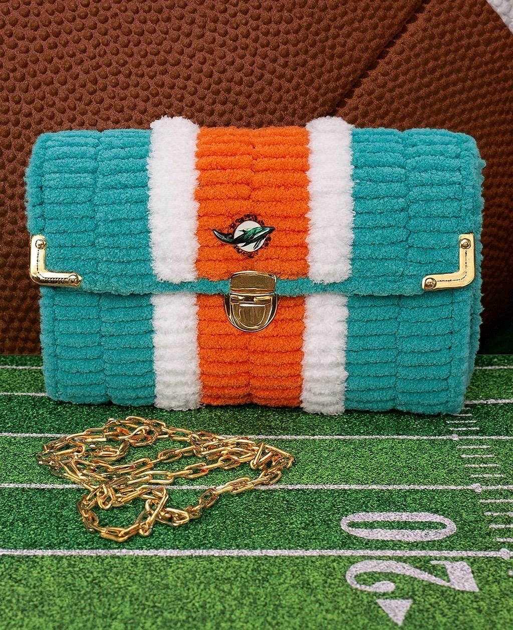 Miami Dolphins Crossbody Purse - Game Day ready